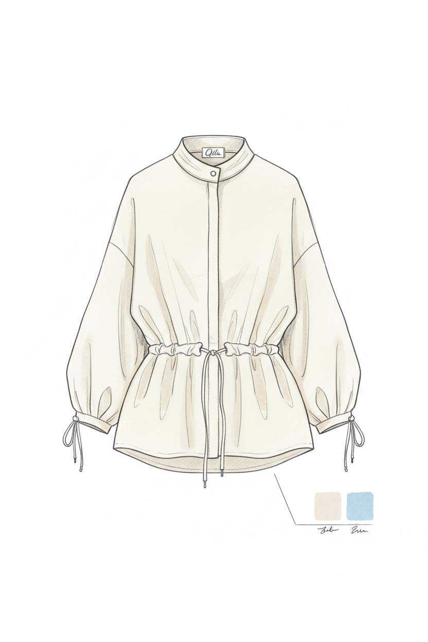Elle Shirt 手绘