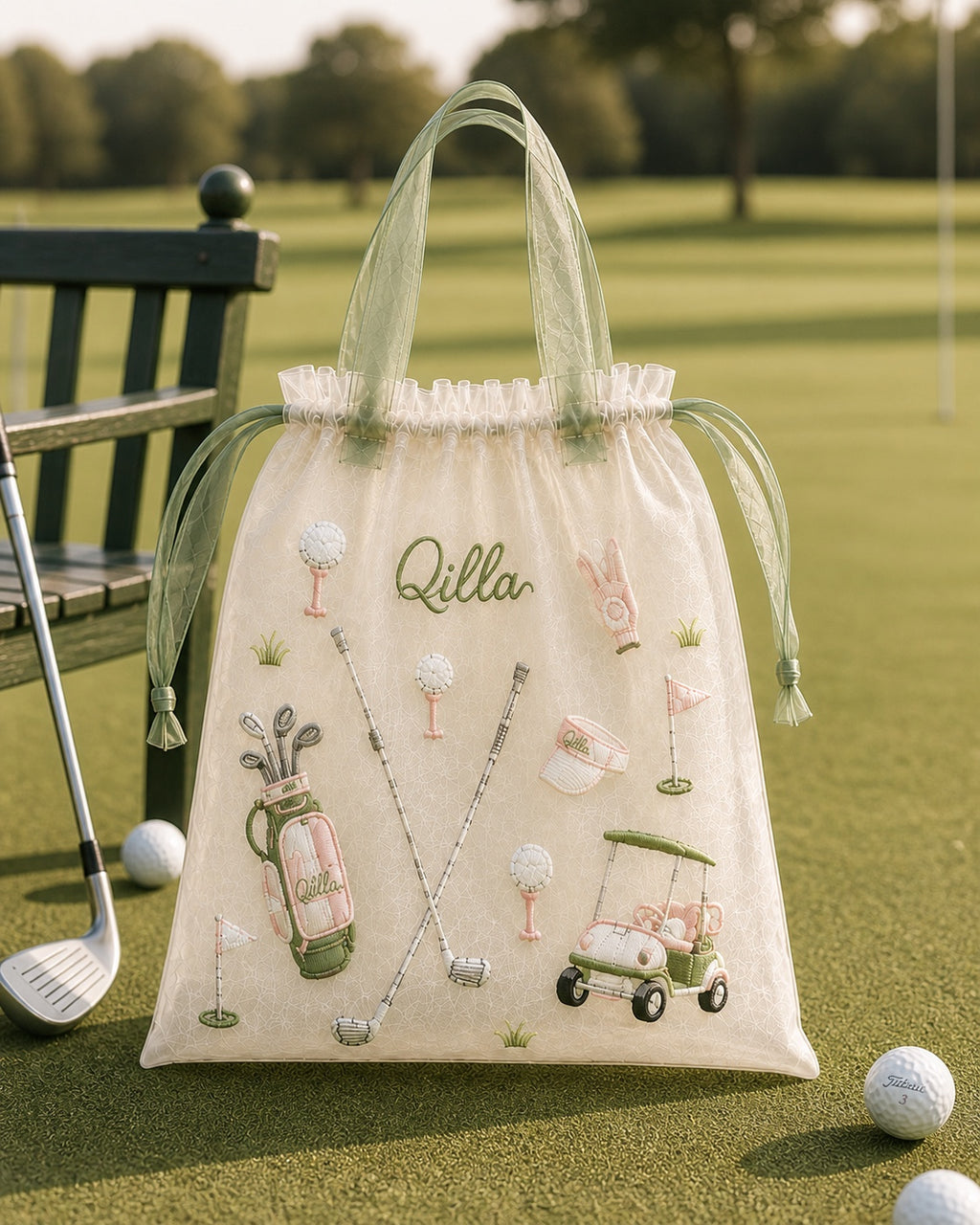 Qilla Golf Organza Bag — Pre-order