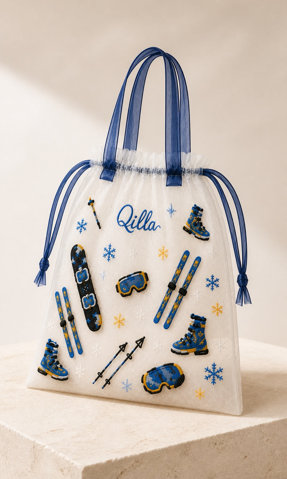 Sac en organza Qilla Ski — Précommande