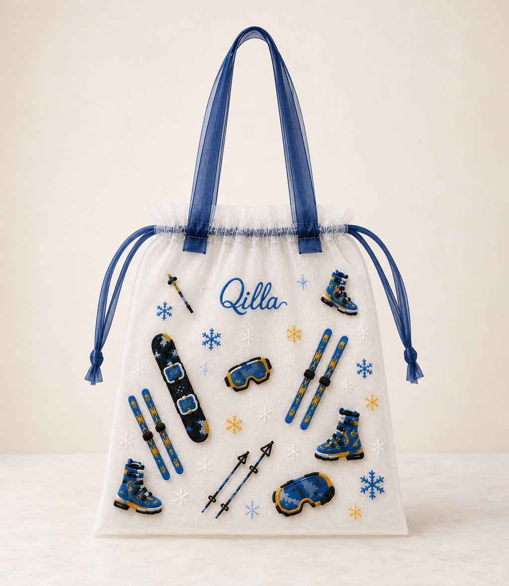 Sac en organza Qilla Ski — Précommande
